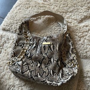 Michael Kors Snake Skin Over the Shoulder ✨
